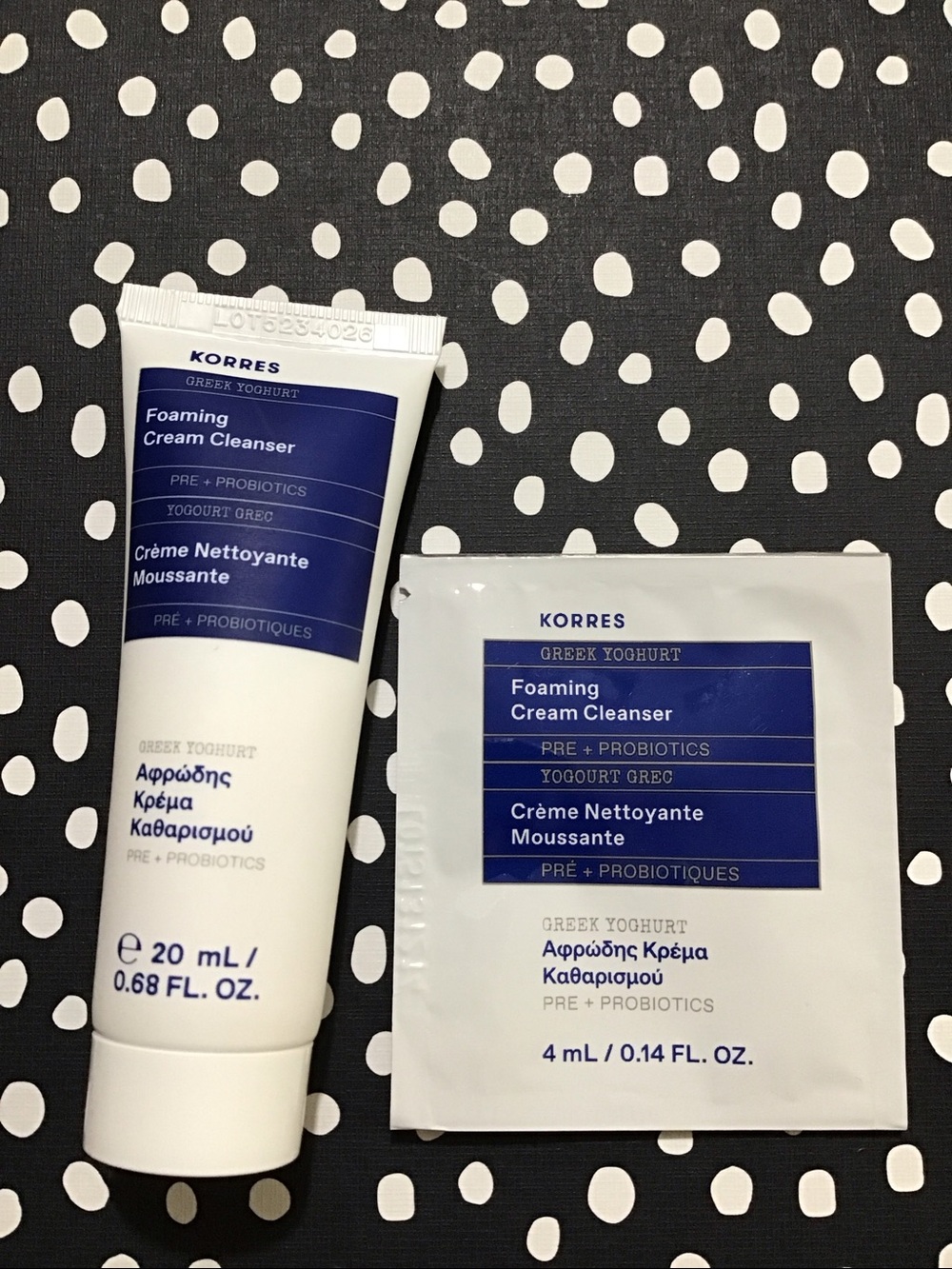 Korres Foaming Cream Cleanser